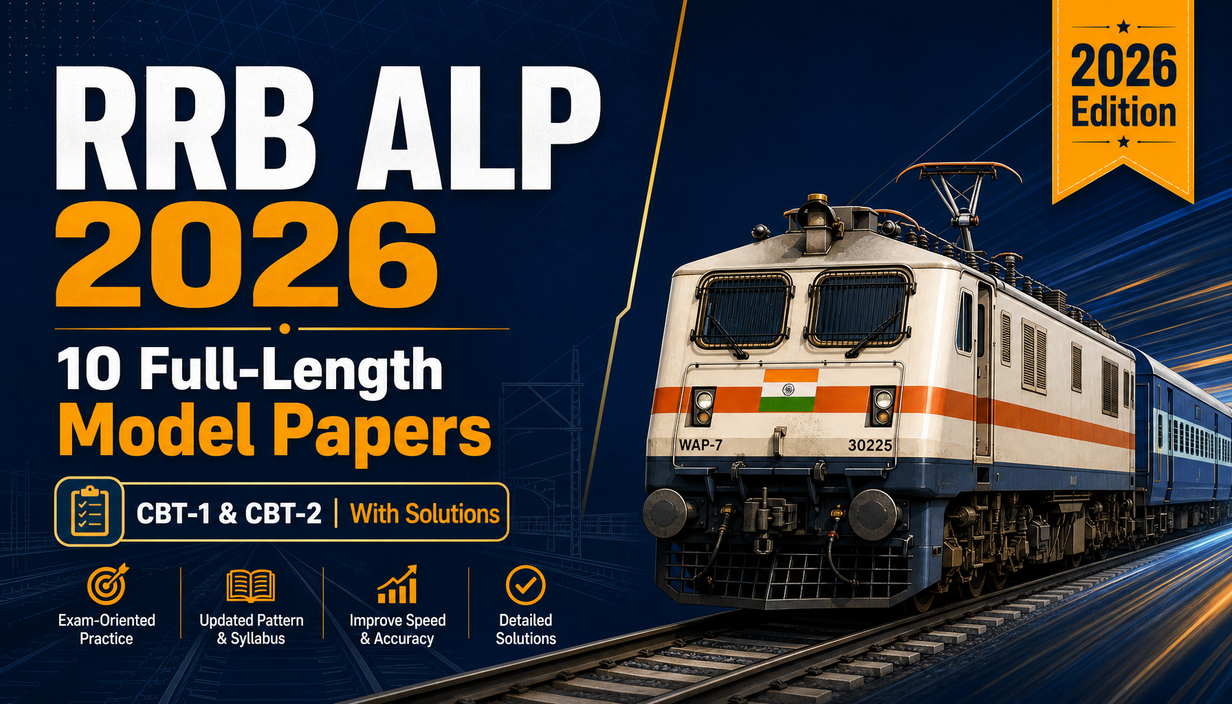 RRB ALP 2026 – 10 Full-Length Model Papers (CBT-1)